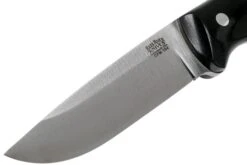 Bark River Guardless Drop Point Hunter CPM 154 Black Canvas Micarta Couteau De Chasse -Kai Soldes Boutique BRK02 142BKRC 03 bark river knives