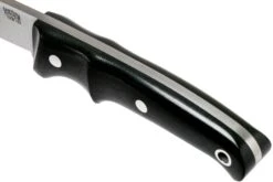 Bark River Guardless Drop Point Hunter CPM 154 Black Canvas Micarta Couteau De Chasse -Kai Soldes Boutique BRK02 142BKRC 05 bark river knives