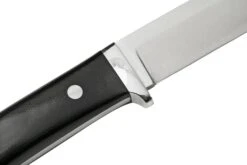 Bark River Classic Drop Point Hunter CPM S45VN Black Canvas Micarta, Couteau Fixe 12 Bark River Classic Drop Point Hunter CPM S45VN Black Canvas Micarta, Couteau Fixe -Kai Soldes Boutique BRK02 176BCM 05 barkriver