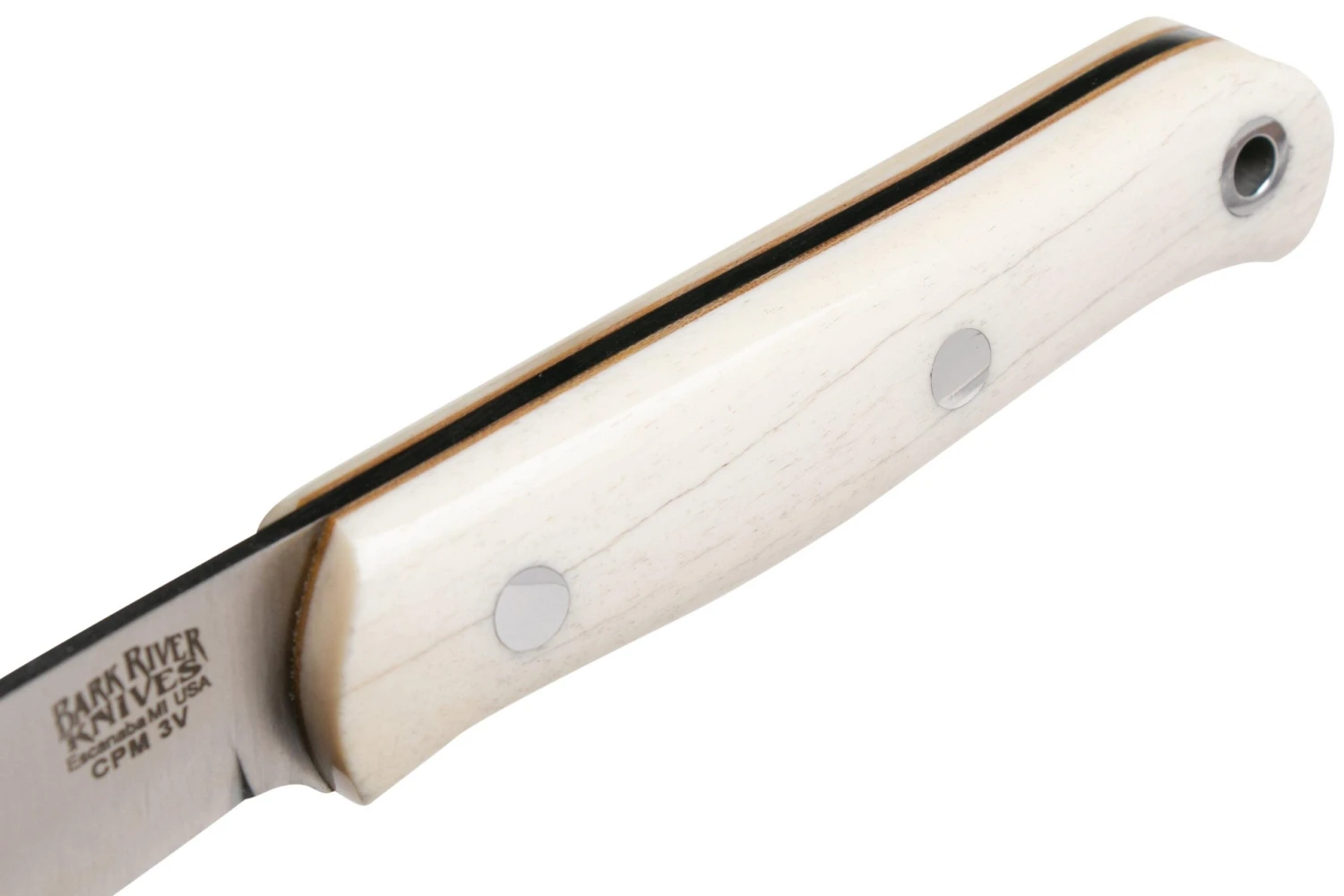 Bark River Ultra-Lite Bushcrafter CPM 3V, Camel Bone Couteau De Bushcraft 7 Bark River Ultra-Lite Bushcrafter CPM 3V, Camel Bone Couteau De Bushcraft – Image 5