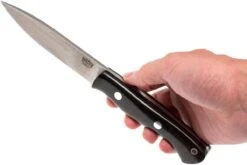 Bark River Aurora LT CPM 3V, Black Canvas Micarta -Kai Soldes Boutique BRK06 113 3VBRKC 06 bark river brk06 113 3vbrkc 06