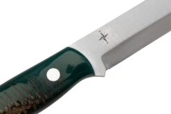 Bark River Aurora Scandi CPM 3V Emerald Pinecone, Couteau De Bushcraft -Kai Soldes Boutique BRK06 126EPC 05 barkriver