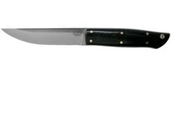Bark River Puukko CPM 3V, Black Canvas Micarta Couteau Puukko