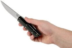 Bark River Puukko CPM 3V, Black Canvas Micarta Couteau Puukko -Kai Soldes Boutique BRK06 129BRKC 06 bark river knives