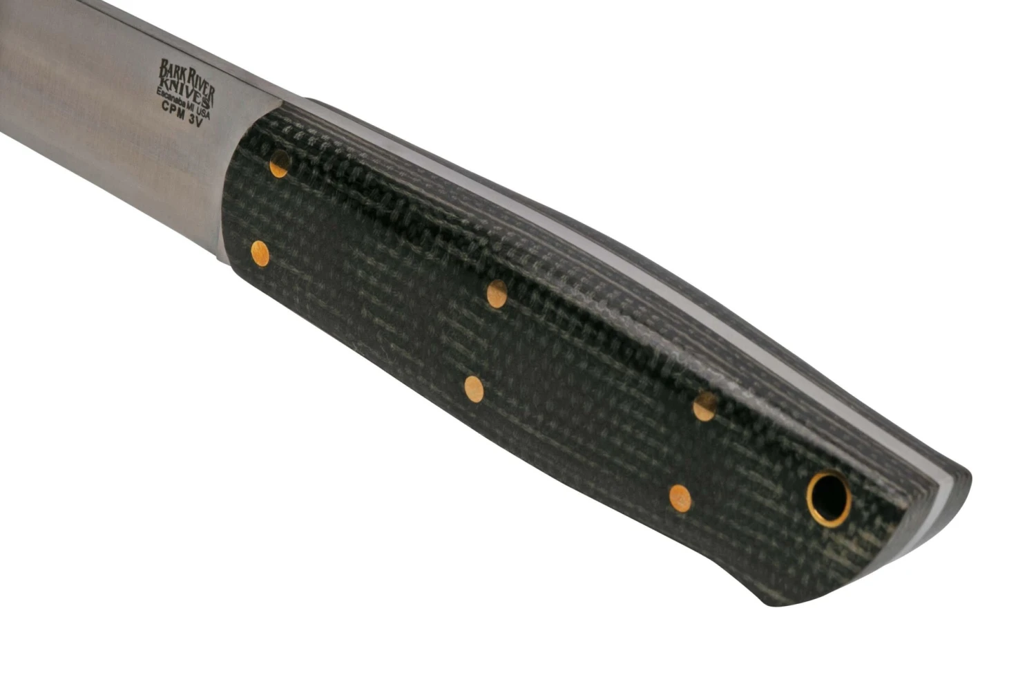 Bark River Puukko CPM 3V Duskdog Canvas Micarta Couteau Puukko 6 Bark River Puukko CPM 3V Duskdog Canvas Micarta Couteau Puukko – Image 4