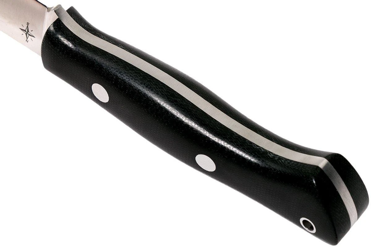 Bark River Aurora CPM Cru-Wear, Black Canvas Micarta, Couteau Bushraft 6 Bark River Aurora CPM Cru-Wear, Black Canvas Micarta, Couteau Bushraft – Image 4