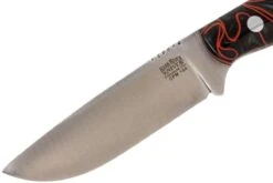 Bark River Bravo Necker II CPM 154CM, Lava Flow Kirinite, Black Sheath -Kai Soldes Boutique BRK07 002LFK 03 bark river brk07 002lfk 03