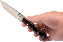 Bark River Bravo Necker II CPM 154CM, Lava Flow Kirinite, Black Sheath -Kai Soldes Boutique BRK07 002LFK 06 bark river brk07 002lfk 06