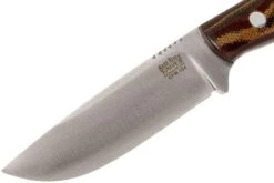 Bark River Bravo Necker II CPM 154CM, Burgundy Snakeskin Micarta -Kai Soldes Boutique BRK07 002SBC 03 bark river brk07 002sbc 12