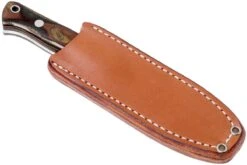 Bark River Bravo Necker II CPM 154CM, Burgundy Snakeskin Micarta -Kai Soldes Boutique BRK07 002SBC 07 bark river sheath v2018 brk07 002sbc 01