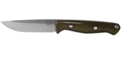 Bark River Gunny Hunter LT CPM 3V Green Canvas Micarta Couteau De Bushcraft
