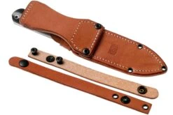 Bark River Bravo 1 A2, Black Canvas Micarta Rampless Couteau D'outdoor -Kai Soldes Boutique BRK07 111BRKC RS 07 bark river knives