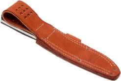 Bark River Bravo 1.5 A2, Black Canvas Micarta, Brown Sheath -Kai Soldes Boutique BRK07 113BRKC 08 bark river brk07 113brkc 08