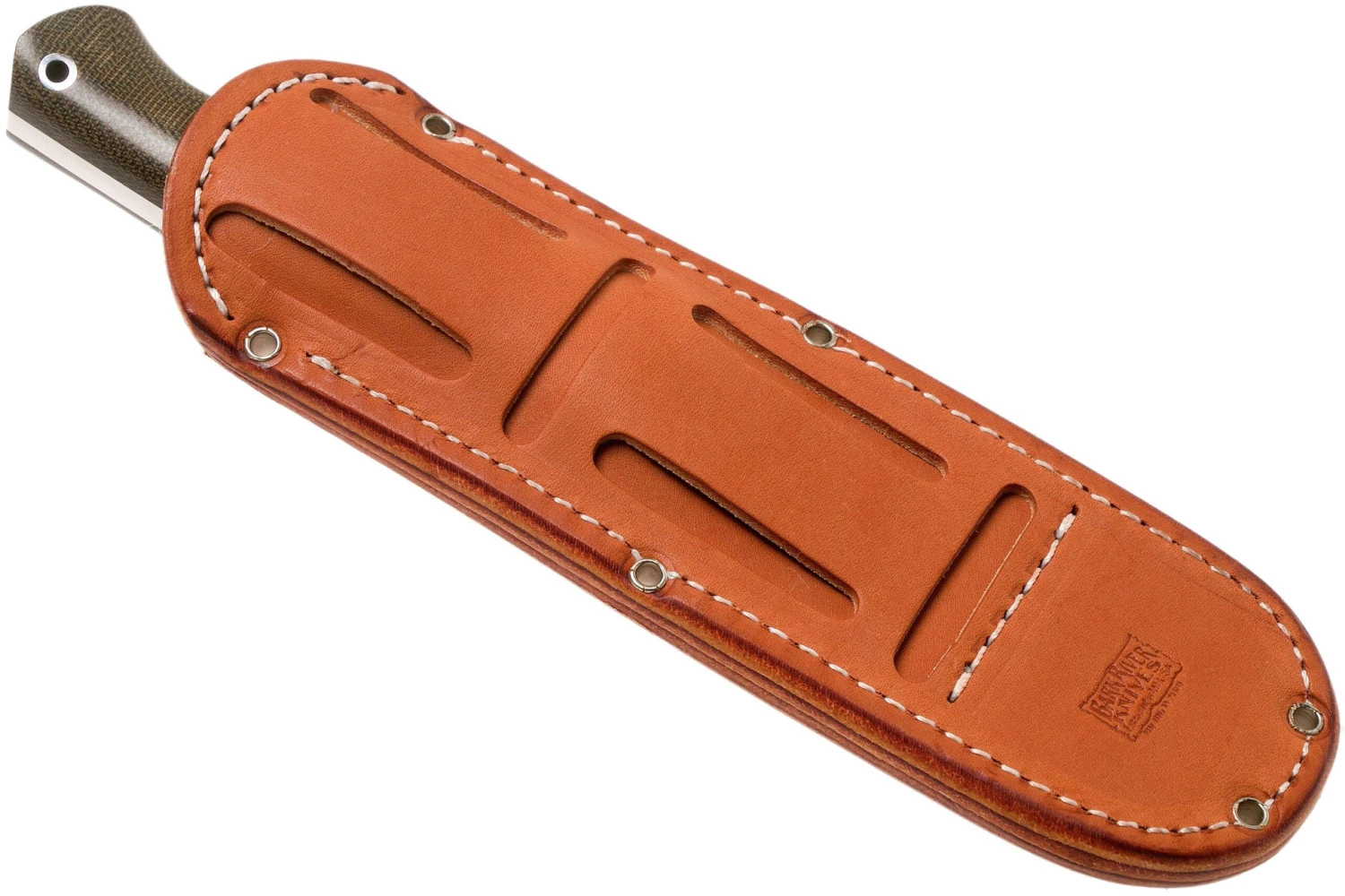 Bark River Bravo 1.2 A2 Green Canvas Micarta Couteau Outdoor 9 Bark River Bravo 1.2 A2 Green Canvas Micarta Couteau Outdoor – Image 7