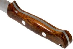 Bark River Bravo 1 LT Hunter CPM 3V, Desert Ironwood, Brown Sheath -Kai Soldes Boutique BRK07 121DIW 04 bark river knives