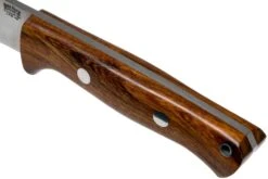 Bark River Bravo 1 LT Hunter CPM 3V, Desert Ironwood, Brown Sheath -Kai Soldes Boutique BRK07 121DIW 05 bark river knives