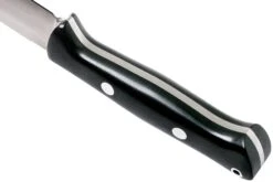 Bark River Bravo 1.5 LT Field CPM 3V, Black Canvas Micarta Couteau Outdoor -Kai Soldes Boutique BRK07 124BKC 04 bark river knives