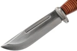 Bark River Quartermaster CPM 3V, Stacked Leather -Kai Soldes Boutique BRK07 229SDL 03 bark river knives