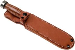 Bark River Quartermaster CPM 3V, Stacked Leather -Kai Soldes Boutique BRK07 229SDL 07 bark river knives