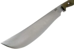 Bark River Bravo Machete CPM 1V Green Canvas Micarta Machette -Kai Soldes Boutique BRK07 371GNC 03 bark river