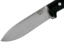 Bark River Kephart 4” CPM 3V, Black Canvas Micarta Couteau Bushcraft -Kai Soldes Boutique BRK08 123BKC 03 bark river