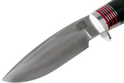 Bark River Michigan Hunter CPM Cru Wear Black Canvas Micarta Couteau De Chasse -Kai Soldes Boutique BRK08 161BRKC 03 bark river knives