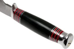 Bark River Michigan Hunter CPM Cru Wear Black Canvas Micarta Couteau De Chasse -Kai Soldes Boutique BRK08 161BRKC 04 bark river knives