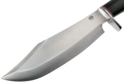 Bark River Shining Mountain Bowie A2 Black Canvas Micarta, Single Quillion Couteau Bowie -Kai Soldes Boutique BRK08 212BRKC01 03 bark river knives