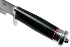 Bark River Shining Mountain Bowie A2 Black Canvas Micarta, Single Quillion Couteau Bowie -Kai Soldes Boutique BRK08 212BRKC01 05 bark river knives