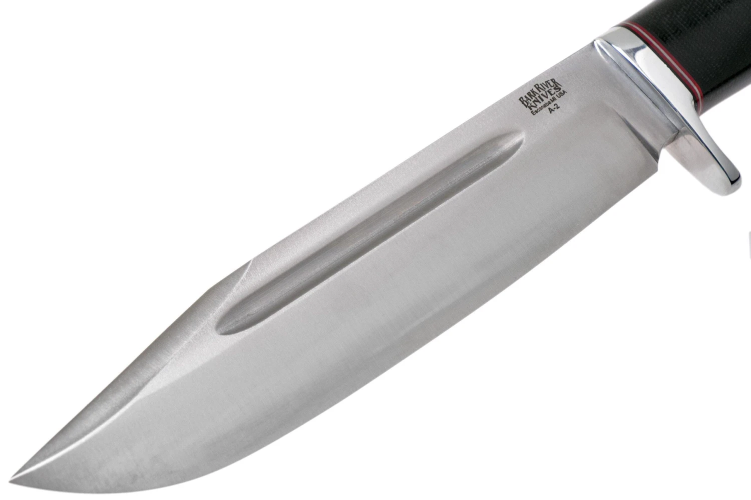 Bark River Teddy 2 A2 Black Canvas Micarta, Single Quillion Couteau Outdoor 5 Bark River Teddy 2 A2 Black Canvas Micarta, Single Quillion Couteau Outdoor – Image 3