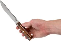 Bark River Mountain Man 5” CPM 3V, Desert Ironwood Couteau Bushcraft -Kai Soldes Boutique BRK09 121DIW 06 bark river knives