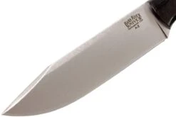 Bark River Sahara Hunter A2, Black Linen Micarta, Brown Sheath 12 Bark River Sahara Hunter A2, Black Linen Micarta, Brown Sheath -Kai Soldes Boutique BRK12 115BRKL 03 bark river brk12 115brkl 03