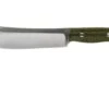 Bark River Kalahari Camp Knife 2 CPM 3V Green Canvas Micarta Couteau D'outdoor