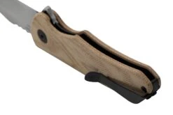 Buck Sprint Pro 0841TNS Natural Micarta, Couteau De Poche -Kai Soldes Boutique BUCK0841TNS 04 buck