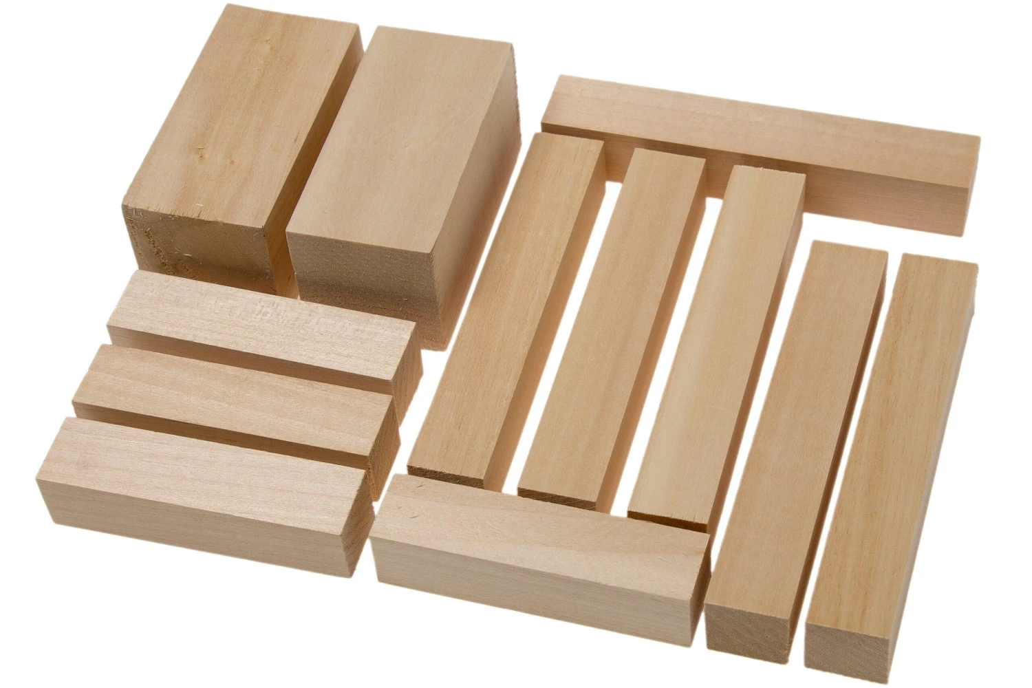 BeaverCraft Wood Carving Blocks BW12, Set De 12 Blocs De Bois Pour Sculpture 3 BeaverCraft Wood Carving Blocks BW12, Set De 12 Blocs De Bois Pour Sculpture