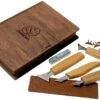 BeaverCraft Geometric Wood Carving Set S05 Book Kit De Sculpture Sur Bois Avec Boîte De Rangement Livre 2 BeaverCraft Geometric Wood Carving Set S05 Book Kit De Sculpture Sur Bois Avec Boîte De Rangement Livre -Kai Soldes Boutique BVS05BOOK 01 beavercraft