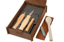 BeaverCraft Spoon Carving Tool Set S13BOX, Set Ă Sculpter Le Bois Avec Emballage Cadeau