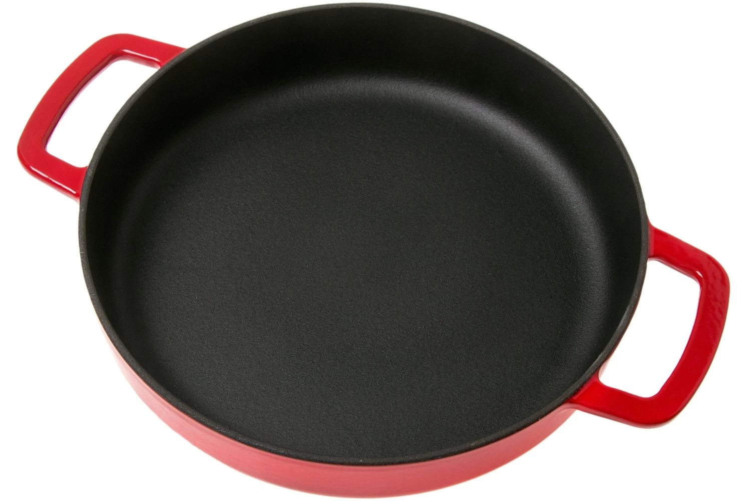 Combekk Sous Chef 192124RD Cocotte 24 Cm Poignée Double, Rouge 3 Combekk Sous Chef 192124RD Cocotte 24 Cm Poignée Double, Rouge