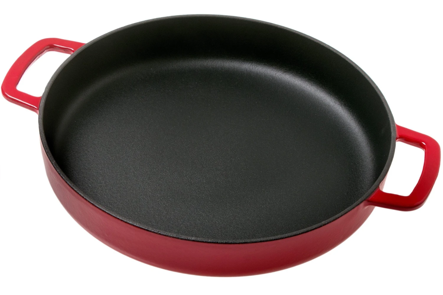 Combekk Sous Chef 192128RD Cocotte 28 Cm Double Poignée, Rouge 3 Combekk Sous Chef 192128RD Cocotte 28 Cm Double Poignée, Rouge