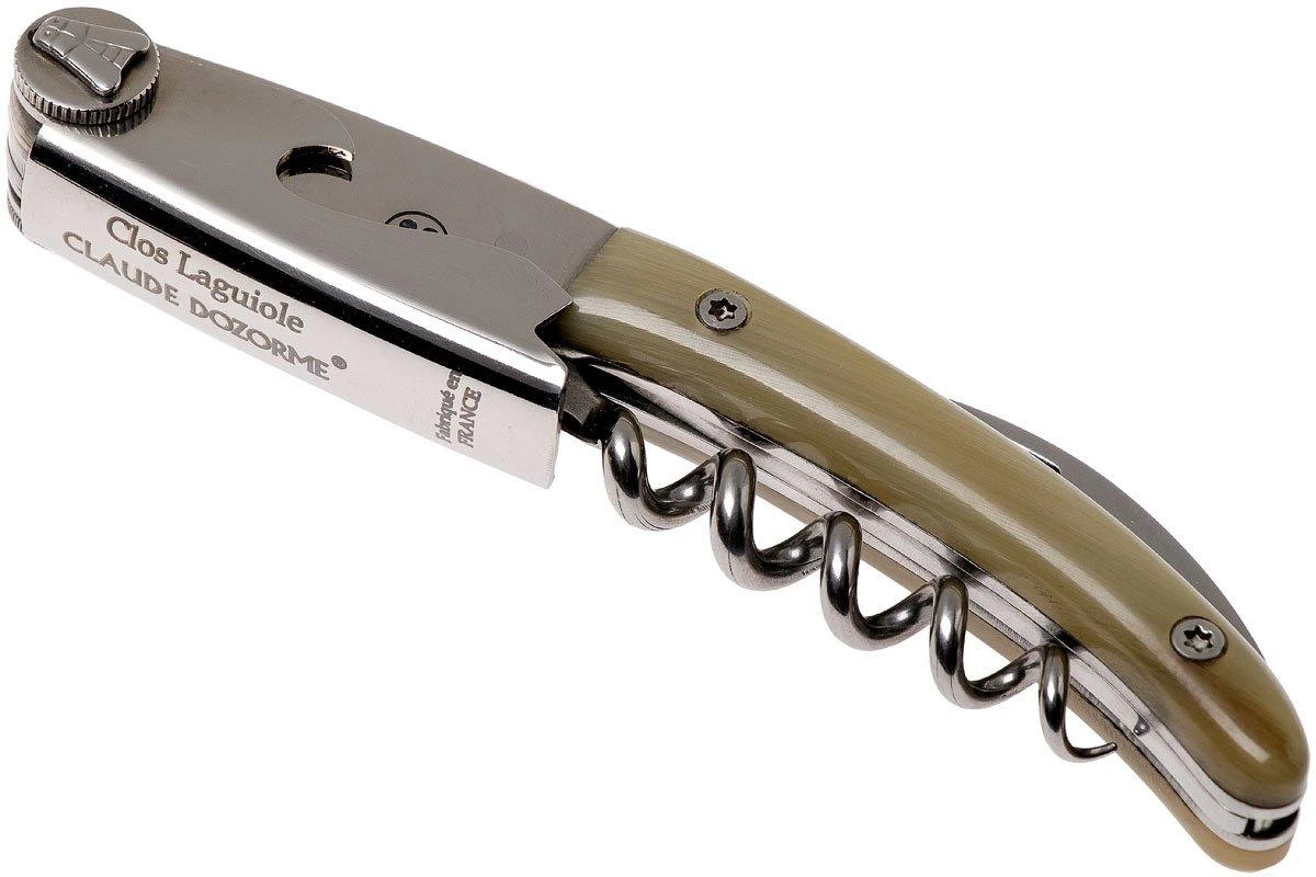 Claude Dozorme Clos Laguiole Couteau Sommelier, Pointe De Corne 3 Claude Dozorme Clos Laguiole Couteau Sommelier, Pointe De Corne