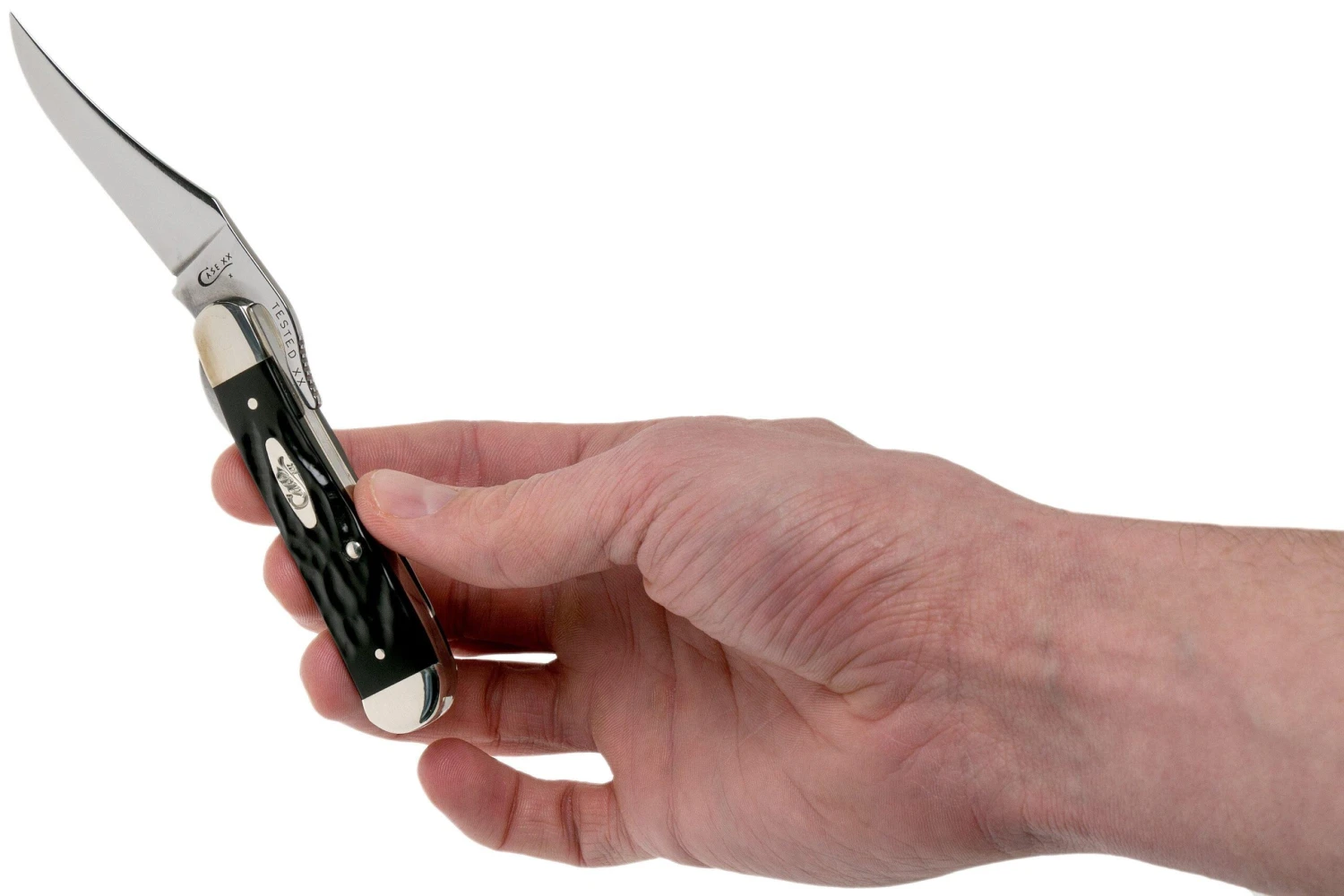 Case Russlock Rough Black Synthetic, 18224, 61953L SS Couteau De Poche 9 Case Russlock Rough Black Synthetic, 18224, 61953L SS Couteau De Poche – Image 7