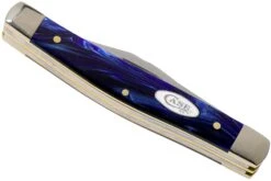 Case Medium Stockman Blue Pearl Kirinite, 23442, 10344 SS Couteau De Poche -Kai Soldes Boutique CE23442 04 case
