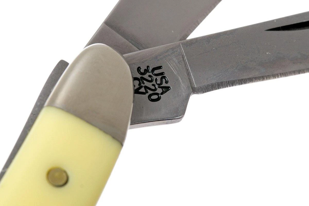 Case Peanut Yellow Synthetic, 00030, 3220 CV Couteau De Poche 9 Case Peanut Yellow Synthetic, 00030, 3220 CV Couteau De Poche – Image 7