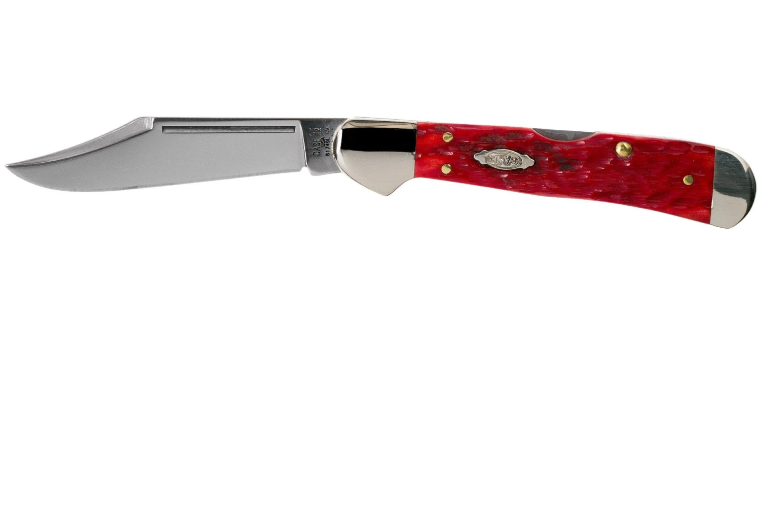 Case Copperhead Dark Red Bone, Peach Seed Jig, 31954, 61749L CV Couteau De Poche 3 Case Copperhead Dark Red Bone, Peach Seed Jig, 31954, 61749L CV Couteau De Poche