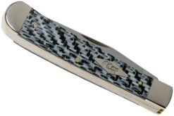 Case Medium Trapper White & Black Carbon Fiber-G10 Weave Smooth, 38920, 10254 SS Couteau De Poche 10 Case Medium Trapper White & Black Carbon Fiber-G10 Weave Smooth, 38920, 10254 SS Couteau De Poche -Kai Soldes Boutique CE38920 04 case