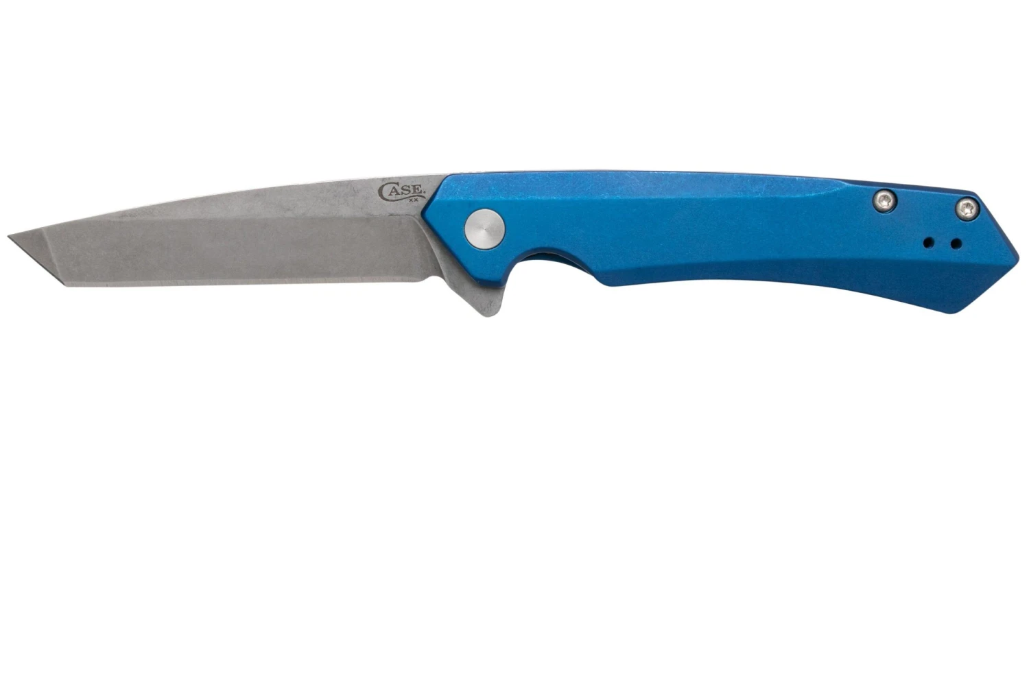 Case The Kinzua, Blue Anodized Aluminum, Tanto S35VN, 646643 Couteau De Poche 3 Case The Kinzua, Blue Anodized Aluminum, Tanto S35VN, 646643 Couteau De Poche