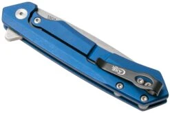 Case The Kinzua, Blue Anodized Aluminum, Tanto S35VN, 646643 Couteau De Poche 12 Case The Kinzua, Blue Anodized Aluminum, Tanto S35VN, 646643 Couteau De Poche -Kai Soldes Boutique CE64663 04 case