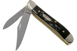 Case Peanut Jigged Buffalo Horn 65014, BH220 SS Couteau De Poche