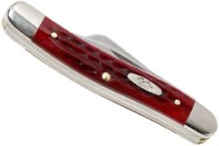 Case Medium Stockman Pocket Worn Old Red Bone, 00786, 6318 SS Couteau Poche -Kai Soldes Boutique CE786 08 case ce786 08