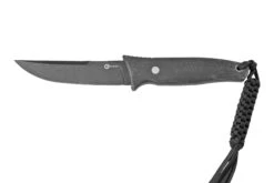 Civivi Tamashii C19046-4 Green Canvas Micarta, Blackwashed Couteau à Lame Fixe, Bob Terzuola Design